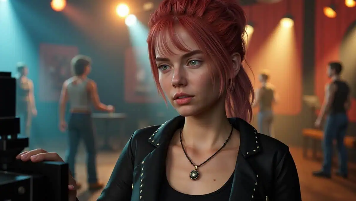 Personaggio di Luna Dolph in una scena digitale del film