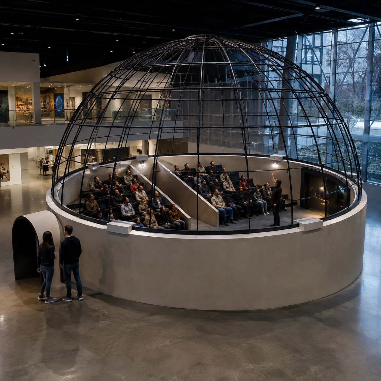 Sala museale Tholus Landmark e struttura della cupola